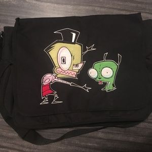 Invader Zim messenger bag 2005 NEW, UNUSED